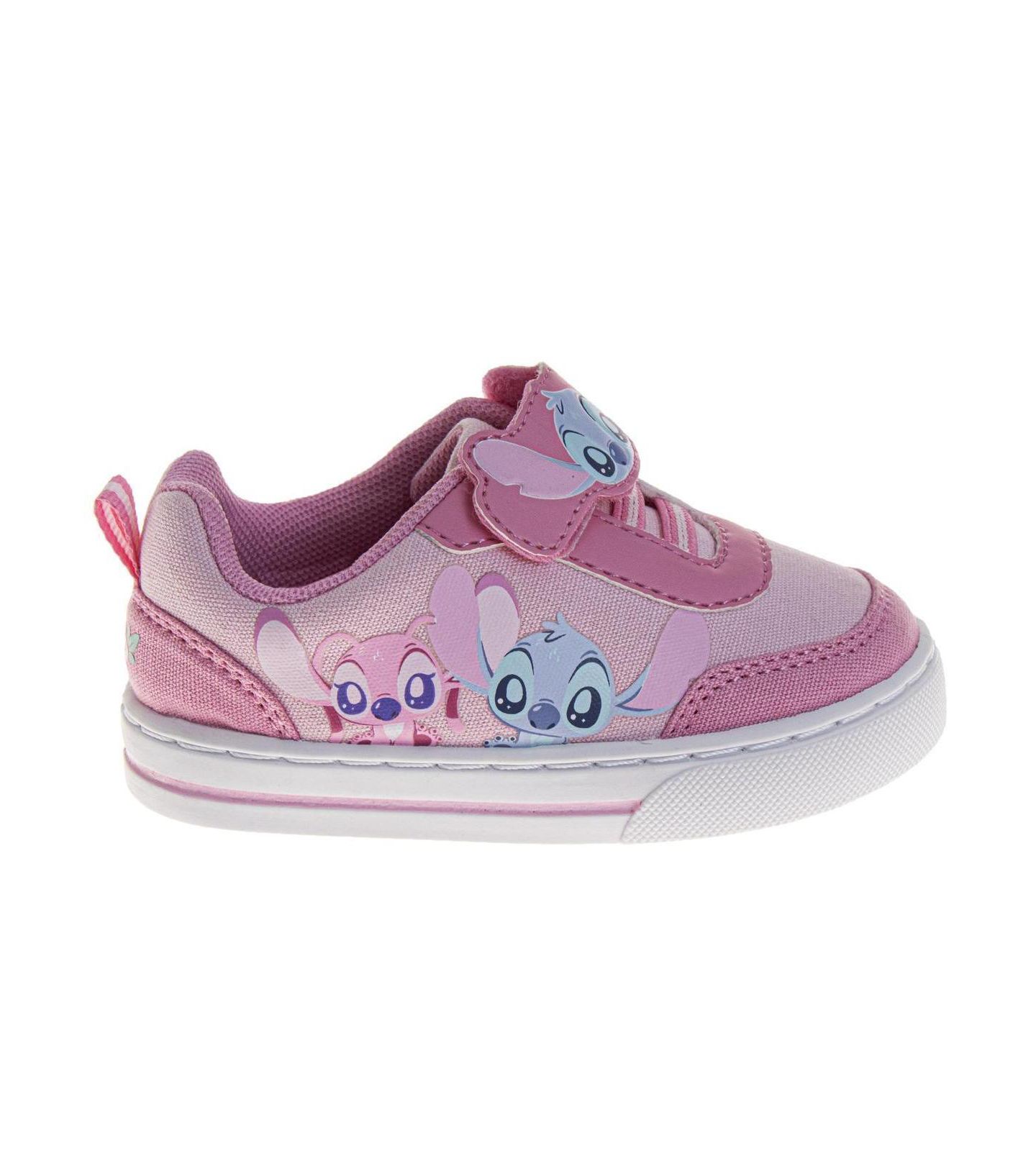 Кроссовки Disney Stitch Hook & Loop Sneakers для девочек, цвет: Розовый — фото 2