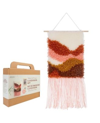 Textured Wall Hanging Latch Hook DIY Kit for Beginners