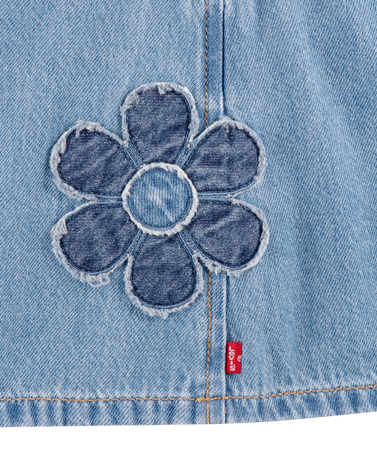 Levi's Baby Girls' Flower Appliques Skirtall