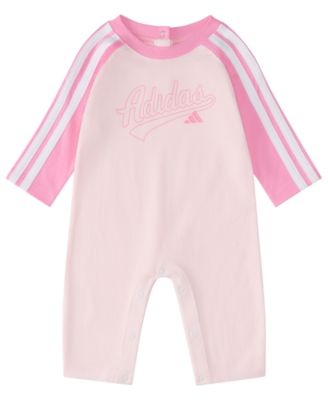 Baby Girls' Raglan Coverall
