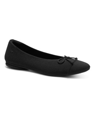 Women's Tiana Almond-Toe Bow Flats