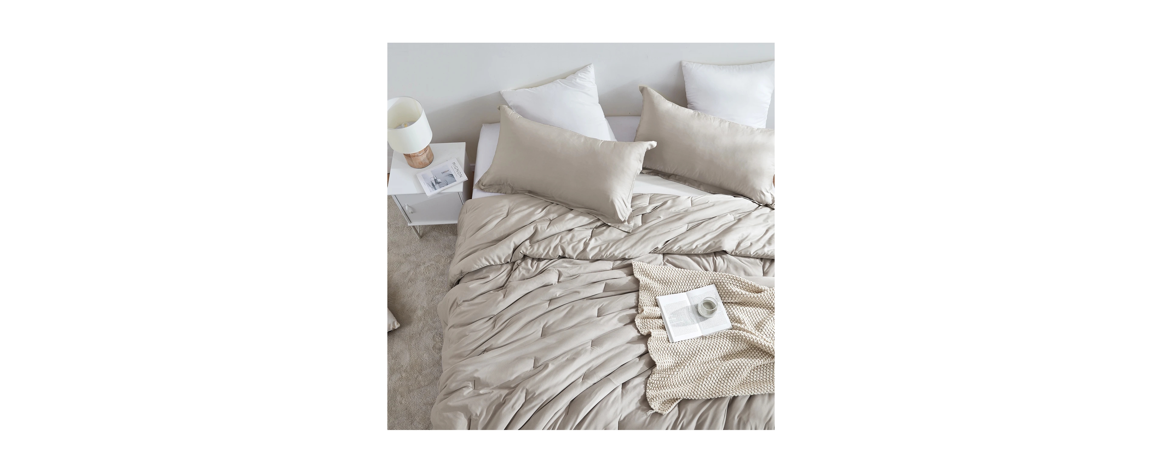 Coma Inducer Bamlin Butter Oversized Cooling Comforter Set