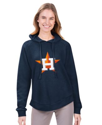 Women's&nbsp;G-III 4Her by Carl Banks Navy Houston Astros Jordan Angel Raglan Fleece Pullover Hoodie