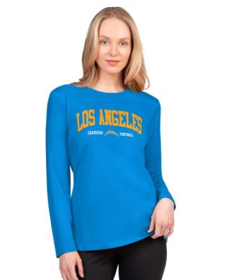 Women's Powder Blue Los Angeles Chargers Best Play Long Sleeve T-Shirt