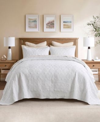 Quebec Quilted 3-Pc. Bedspread Set, King
