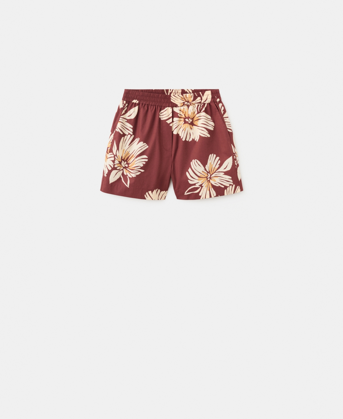 Mango Women's Printed Cotton-Blend Shorts