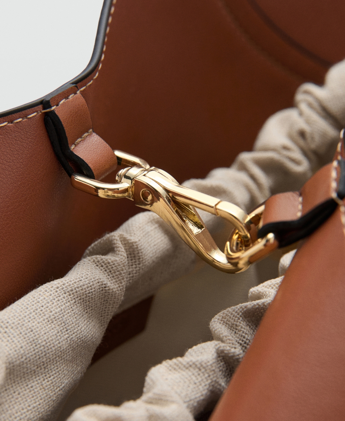 Mango Women's Medium Faux-Leather Shoulder Bag