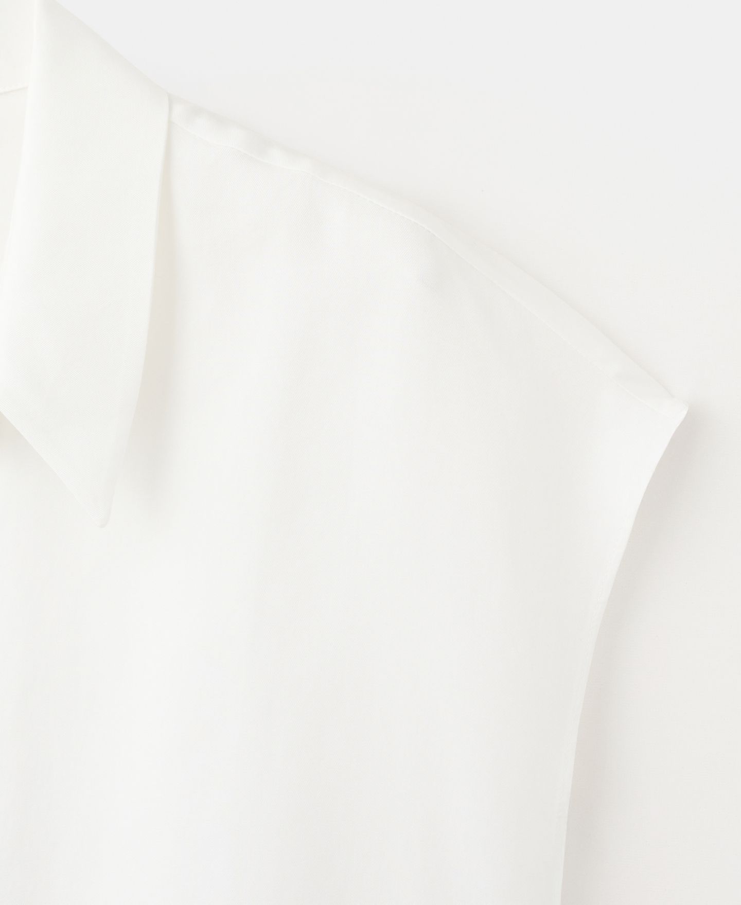 Женская рубашка Mango Short-Sleeved Lyocell, цвет: Синий — фото 16