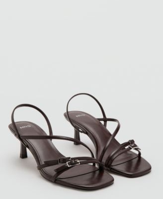 Women's Straps Kitten Heel Sandals