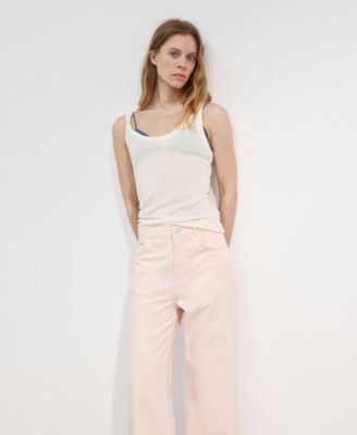 Women's Wide Leg Mid-Rise Jeans