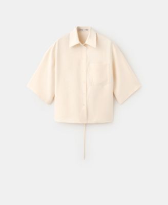 Women's Pocket Lyocell Overshirt