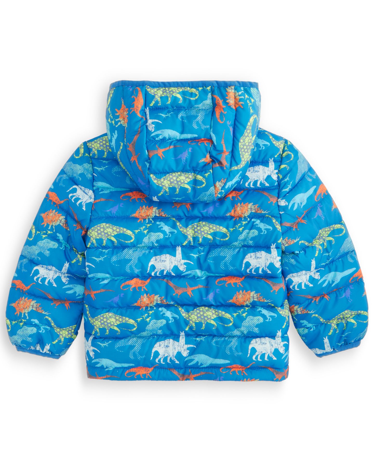 Куртка S Rothschild & CO Dino Print Midweight Packable Jacket для мальчиков-малышей, цвет: Зелёный — фото 6