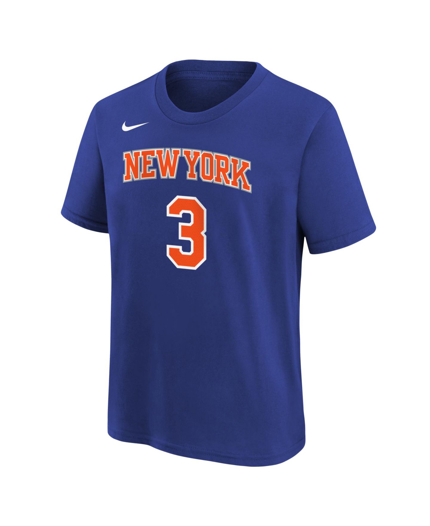 Детская футболка Nike Josh Hart Blue New York Knicks Icon Name & Number — фото 2