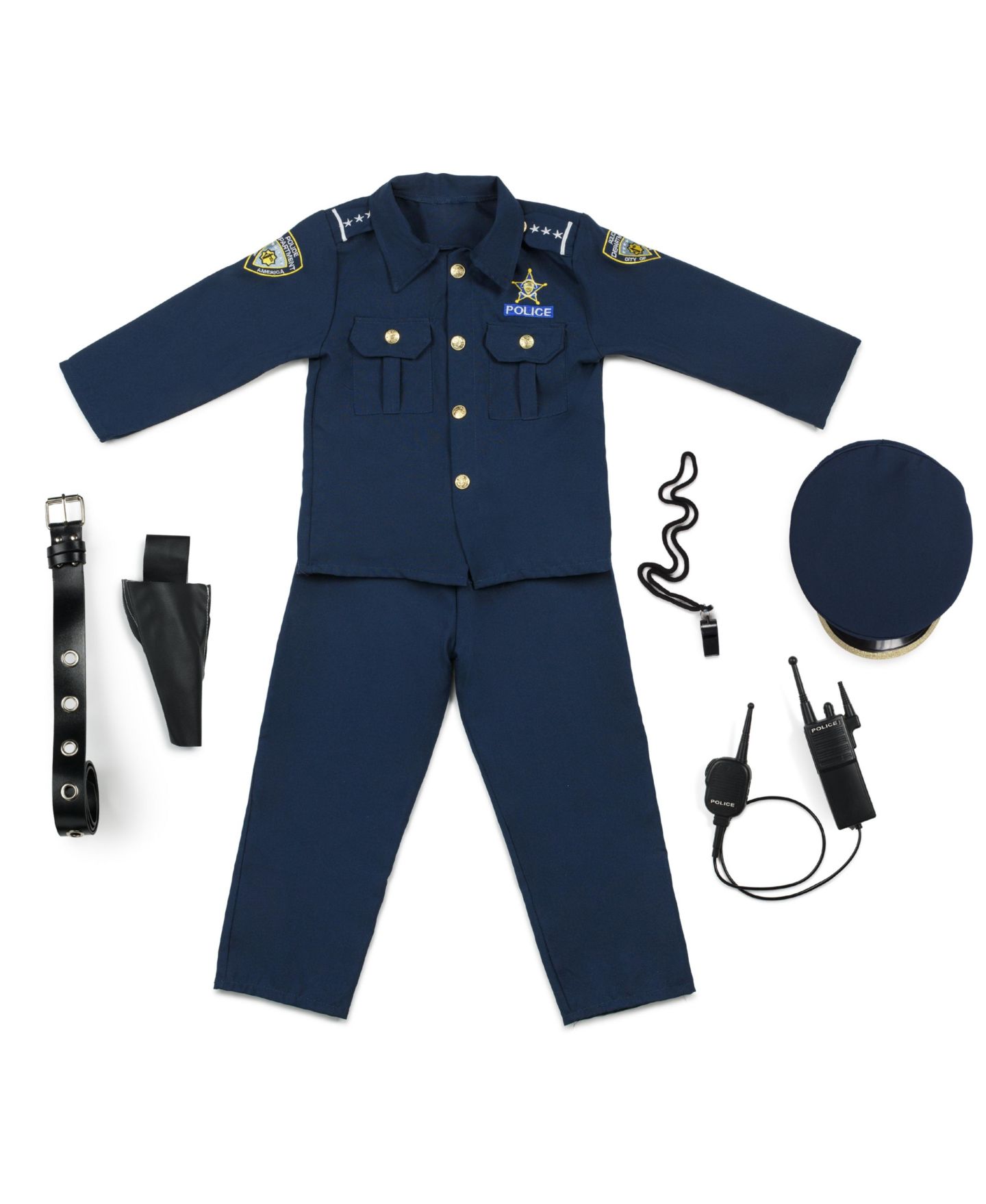 Dress Up America Police Officer Costume Set — фото 4