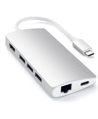USB Typen C Multi Port Adapter with HDMI and Ethernet
