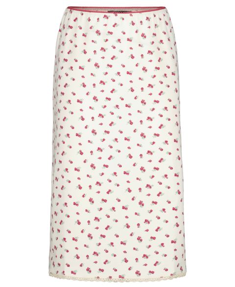 Юбка Tommy Hilfiger Print Maxi для девочек, цвет: Натуральный