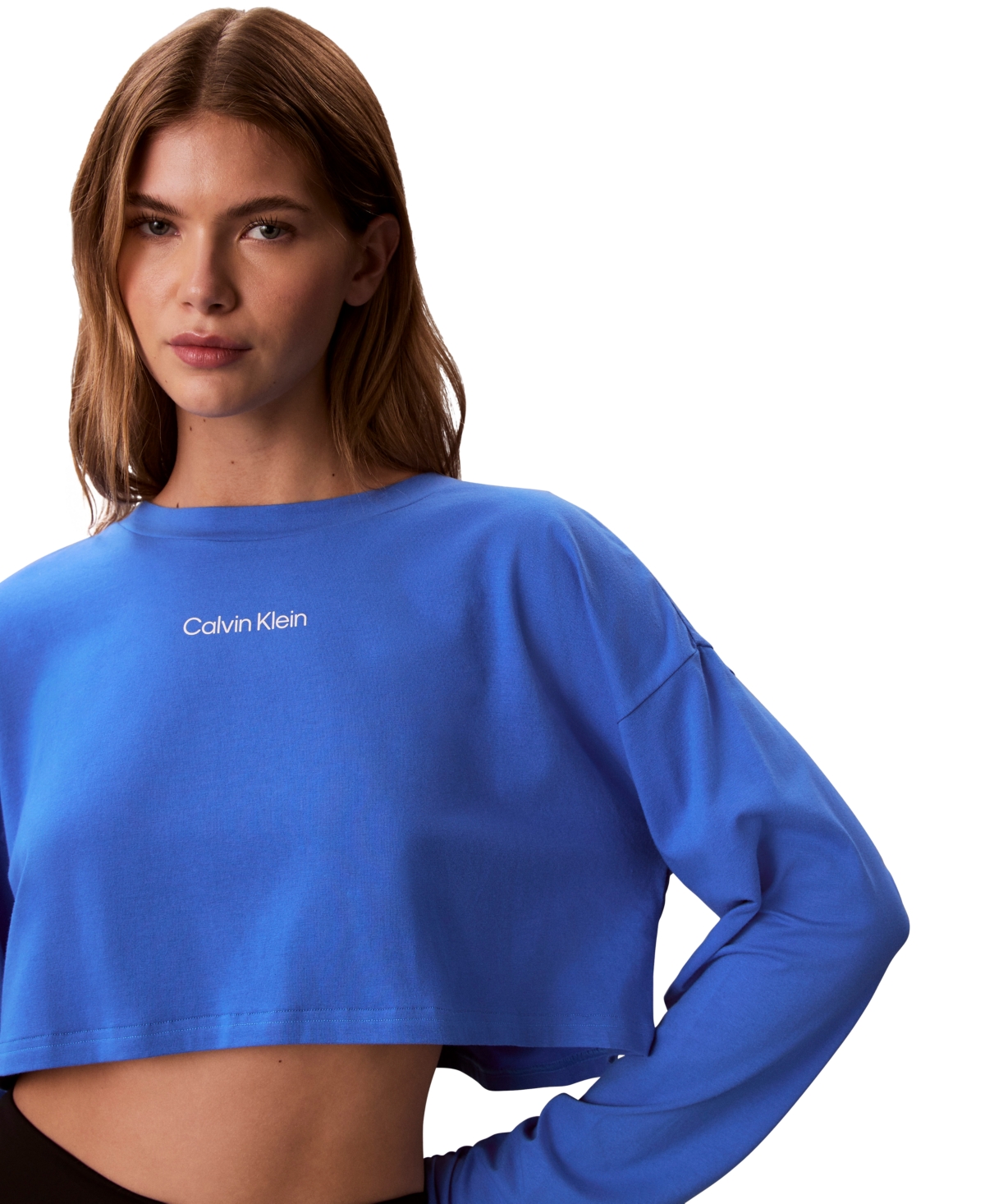 Calvin Klein Performance Women's Commuter Relaxed Cropped T-Shirt