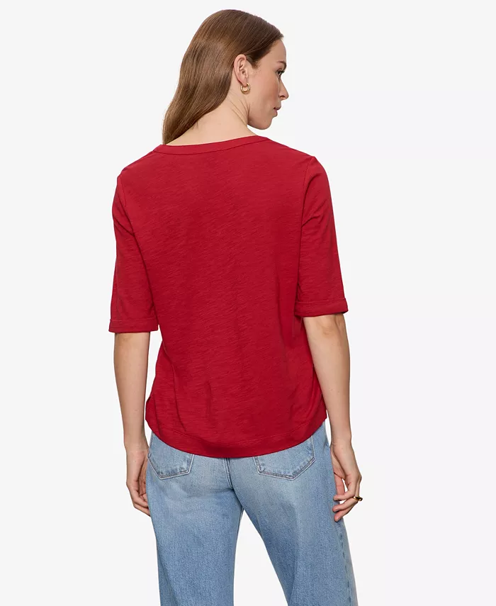 Women's Dolce Notch-Neck T-Shirt - thumbnail 5
