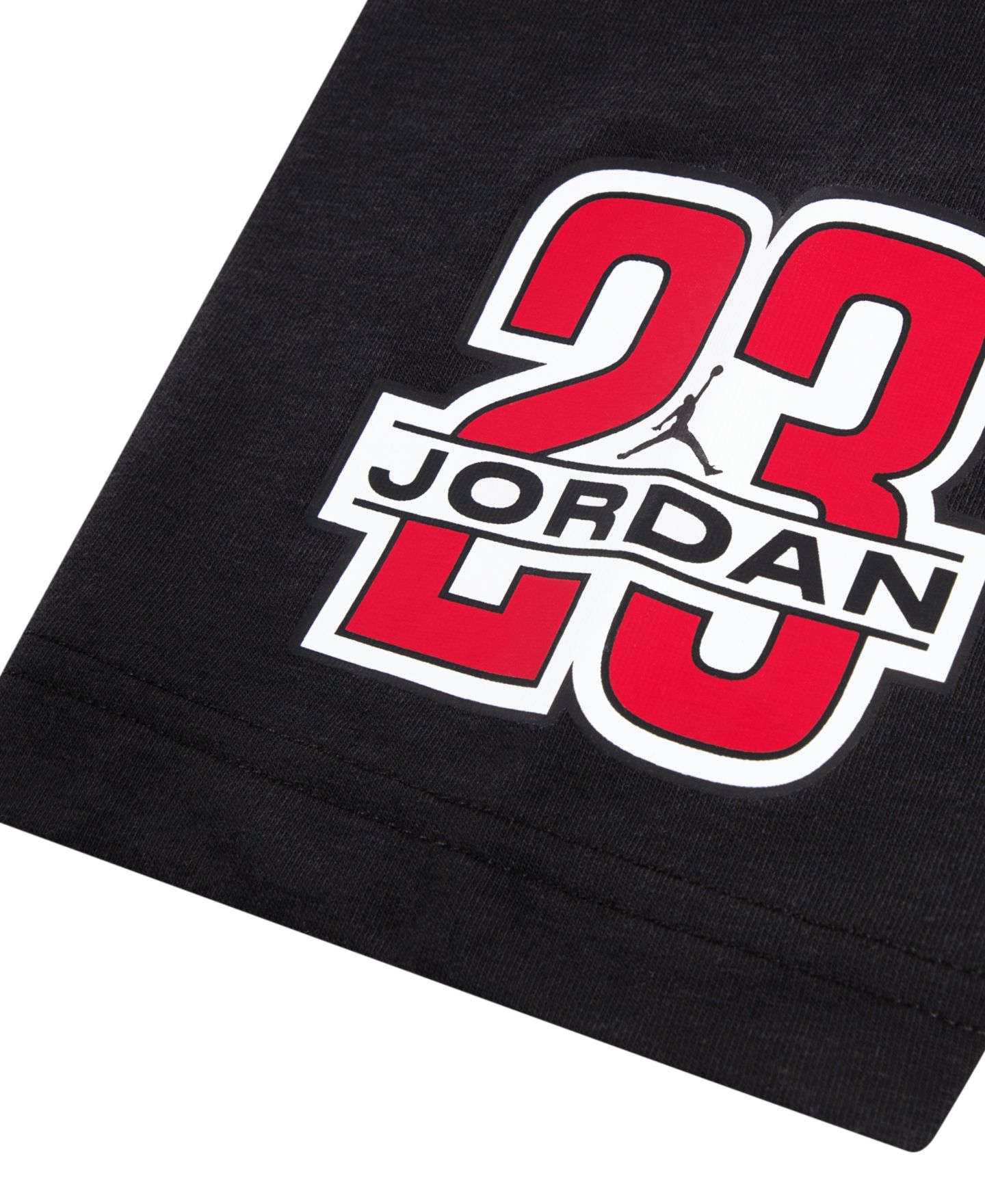 Футболка Jordan Short-Sleeve T-Shirt для мальчиков, цвет: Чёрный — фото 5
