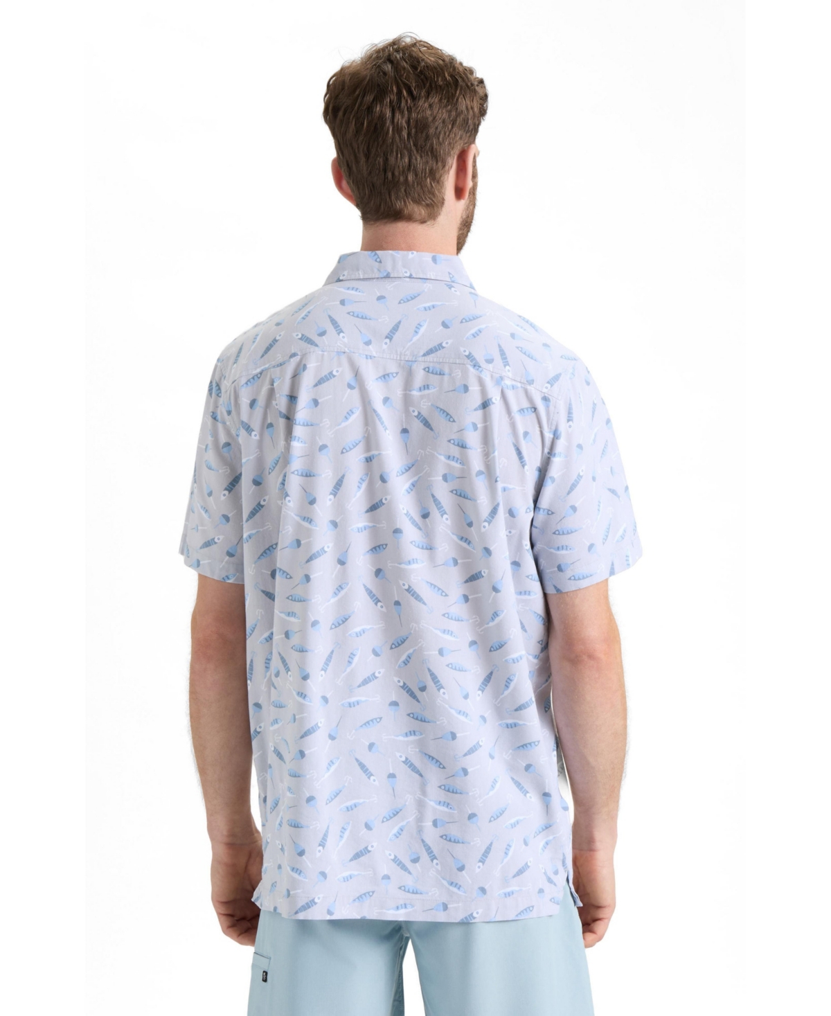 Salt Life Men's Tempting Tackle Woven Short Sleeve Shirt