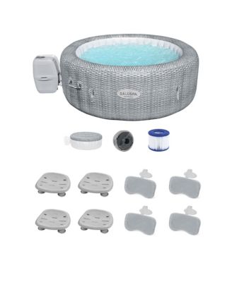 Coleman Honolulu AirJet Hot Tub with 4 SaluSpa Seat and 4 Headrest Pillows