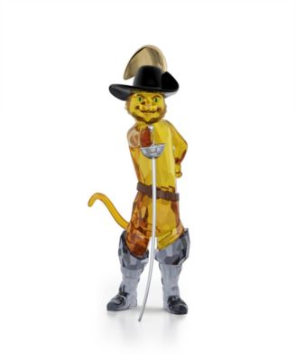 Shrek Puss In Boots Crystal Figurine