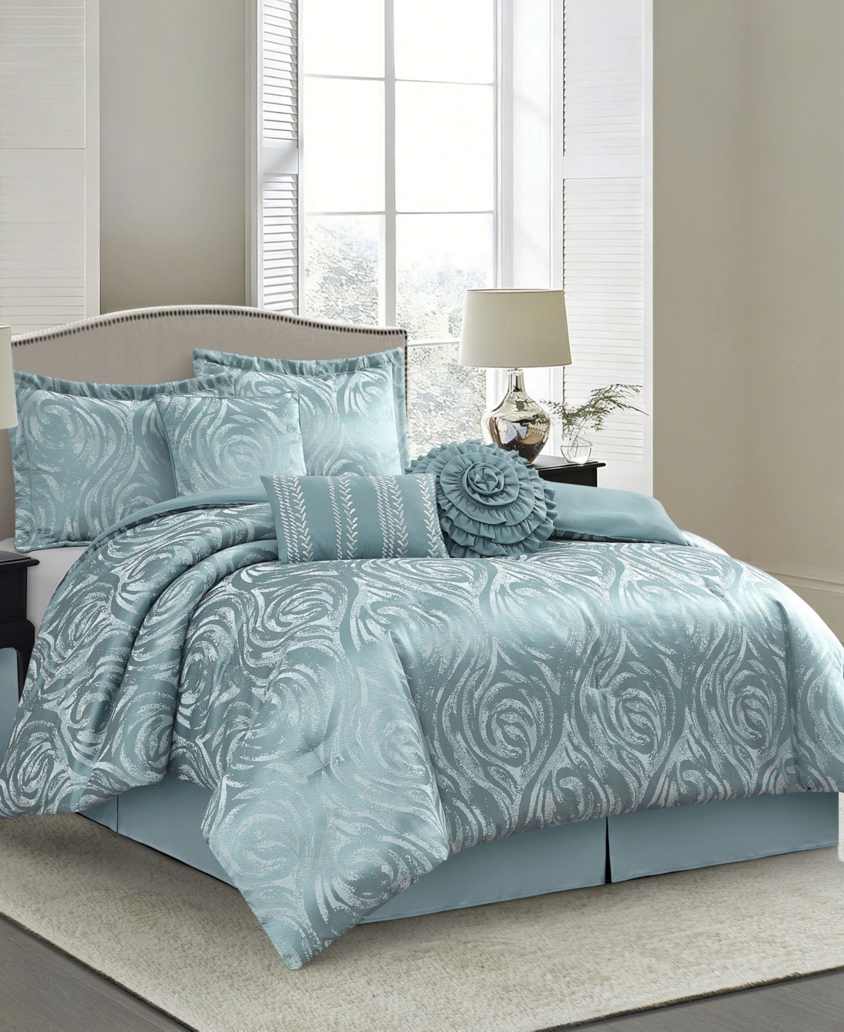 Stratford Park Alameda Floral 7-Pc. Comforter Set