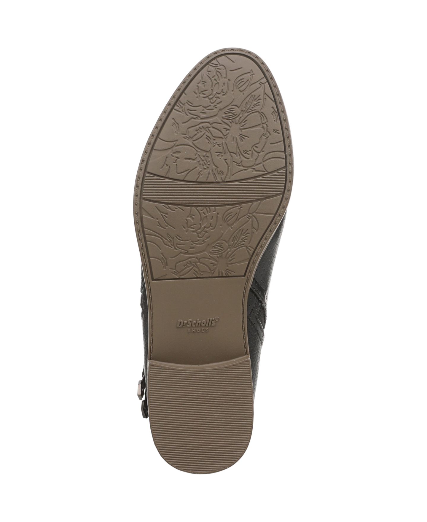 Женские ботинки Dr. Scholl's Reverie Block Heel Zip Short, цвет: Чёрная искусственная кожа — фото 5