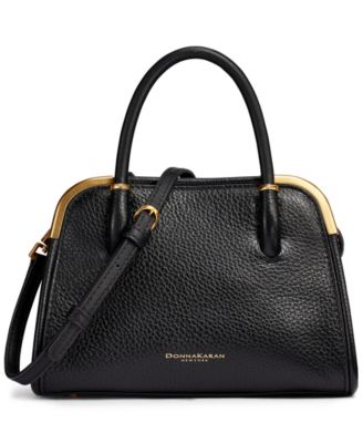 Satin Mini Crossbody Satchel Handbag