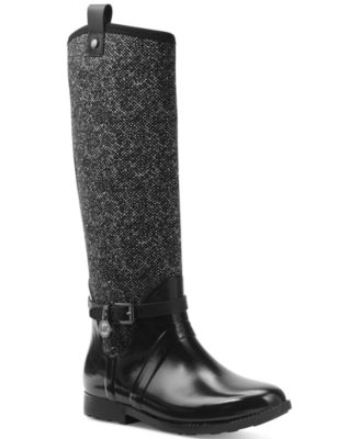 michael kors charm rain boots
