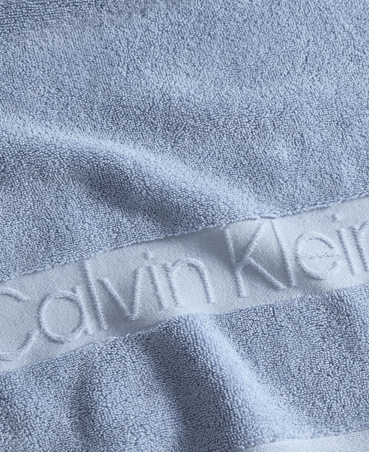 Calvin Klein Iconic Cotton Jacquard 3-Piece Towel Set
