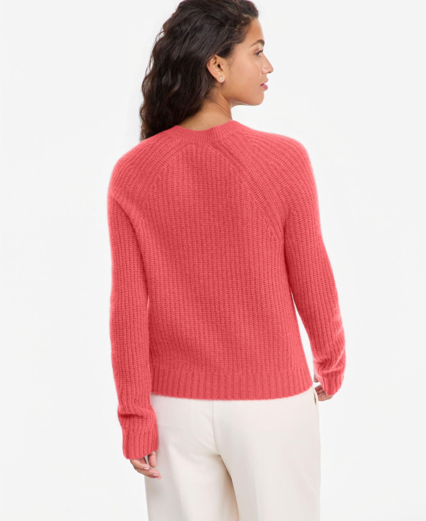 Женский свитер Charter Club 100% Cashmere Shaker Stitch Crewneck, цвет: Медный — фото 2