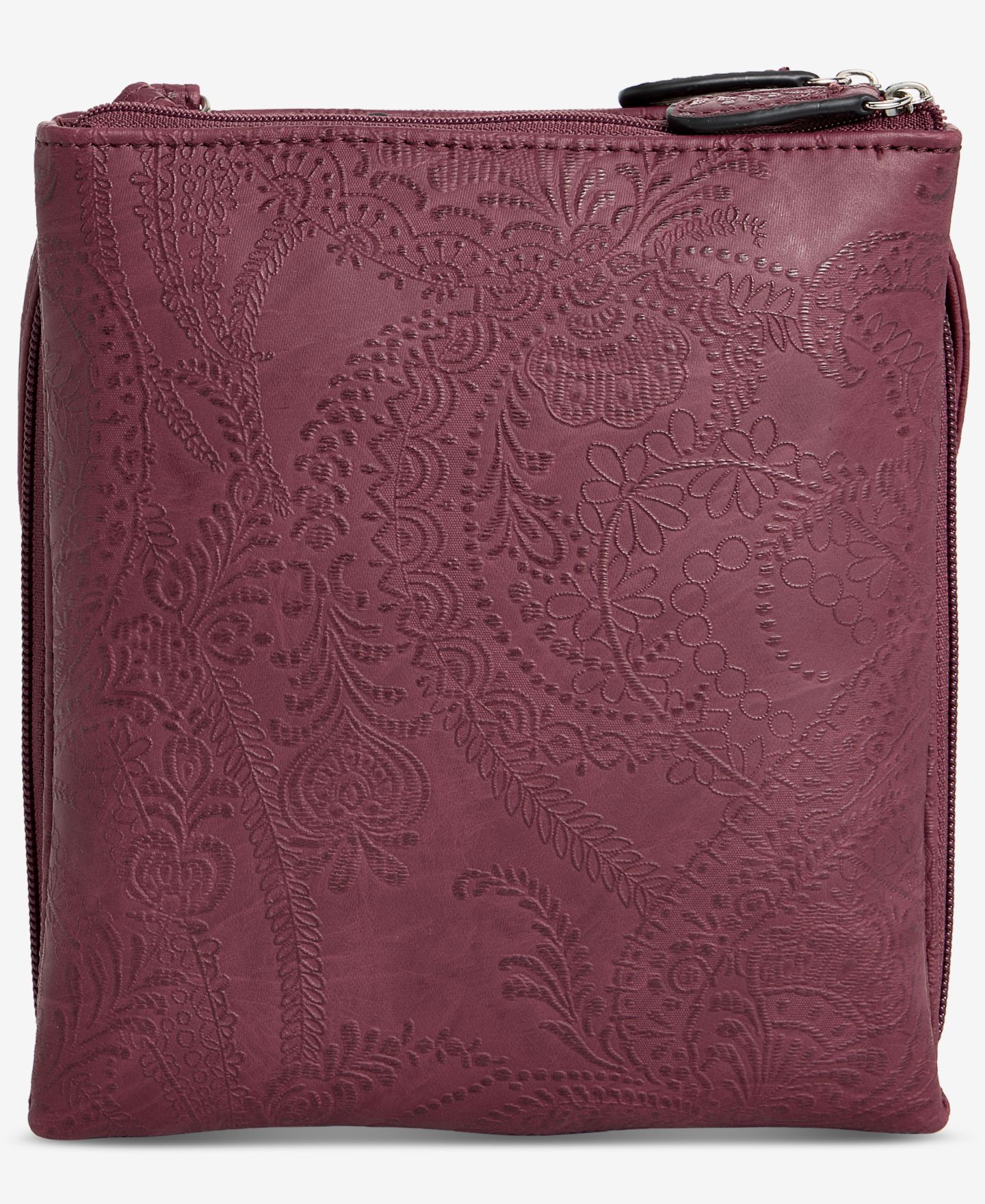 Женская сумка Giani Bernini Paisley Dasher Crossbody, цвет: Бордо — фото 3