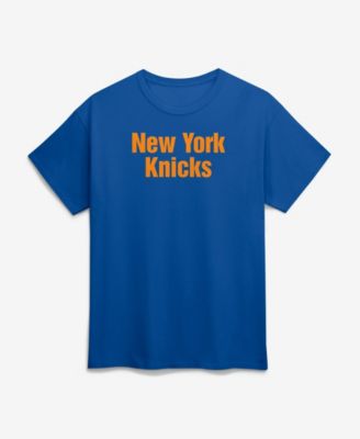 Men's Blue New York Knicks Wordmark T-Shirt