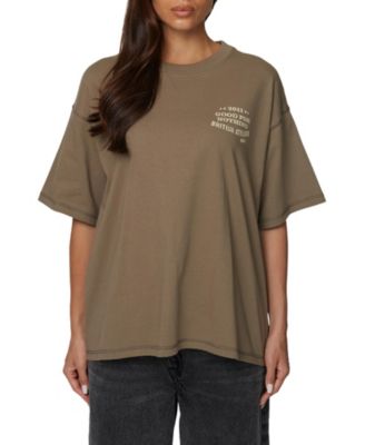 Women's Oversized Stamp T-Shirt