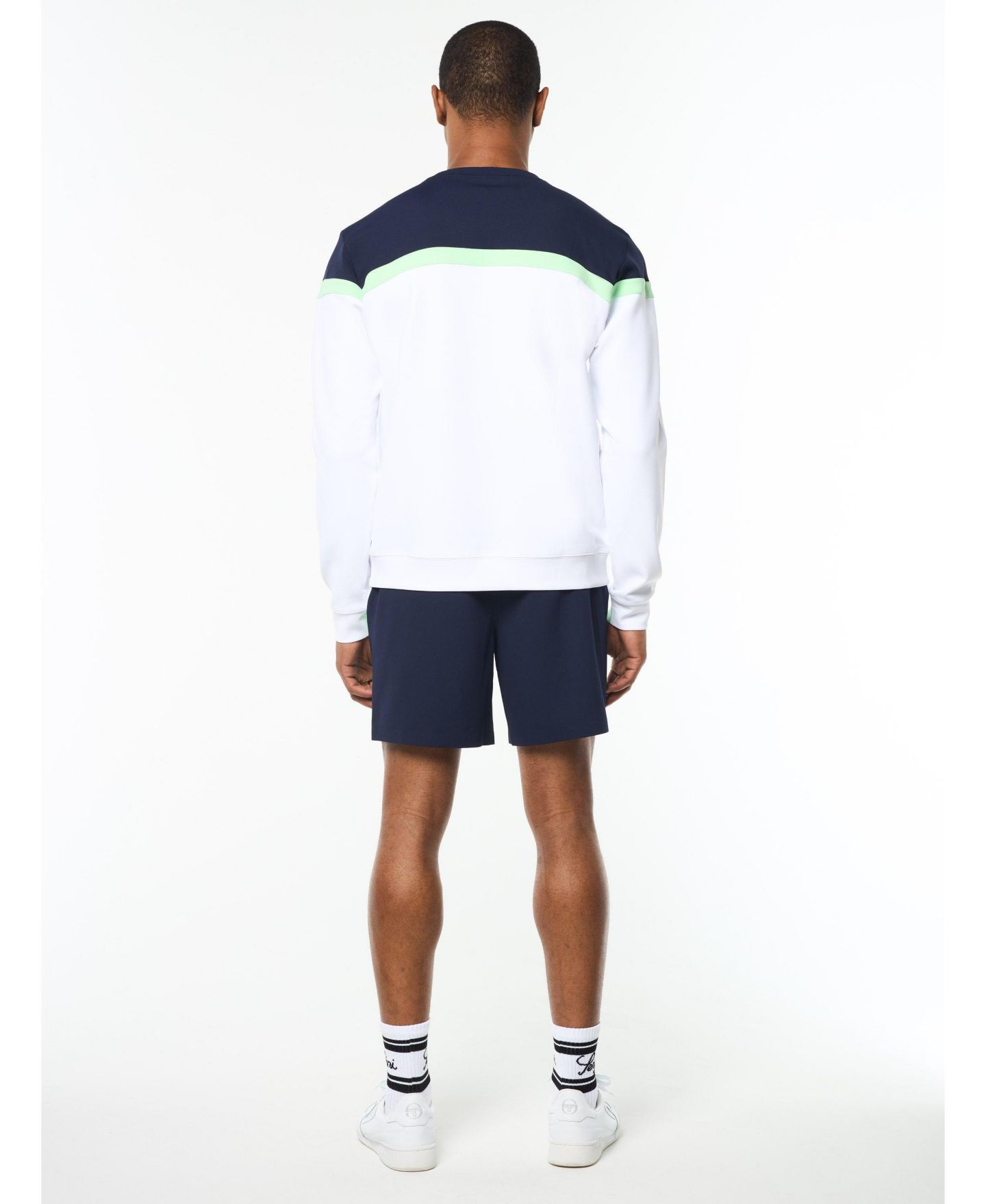 Мужской свитшот Sergio Tacchini Pagia с круглым вырезом, цвет: Синий — фото 4