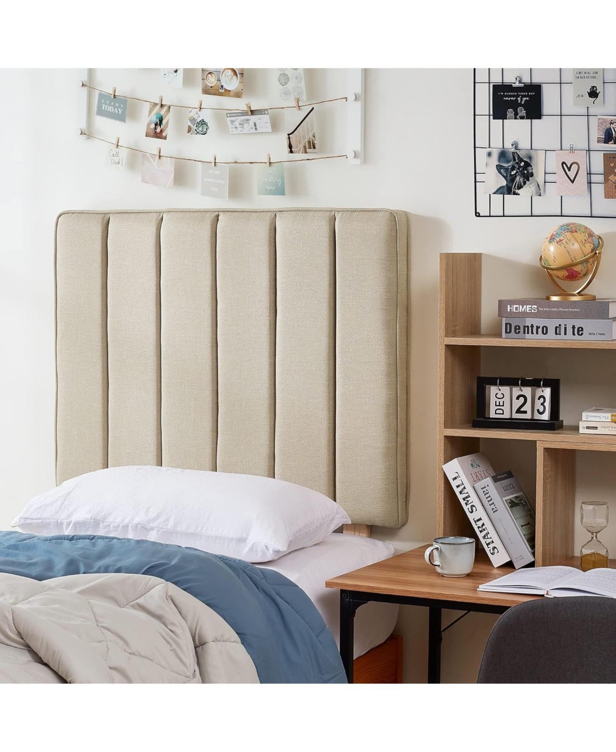 DormCo Tavira Allure College Dorm Headboard - Broad Panel