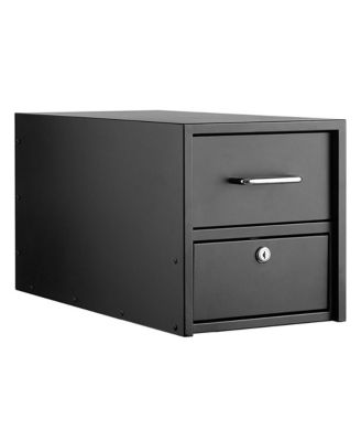 Post Mount Mailbox Anti-Pry and Anti-Theft Mailboxes for Outside Heavy Duty Lockable Mail