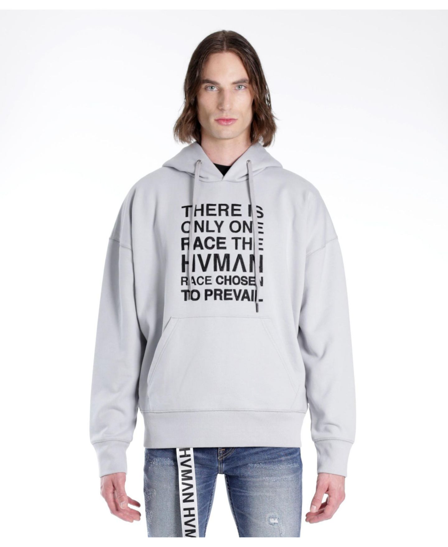 Мужское худи Hvman Chosen To Prevail x Cult Pullover Sweatshirt In Ghost — фото 1