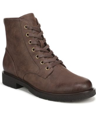 Women's Aviation Lace-Up Short Boots