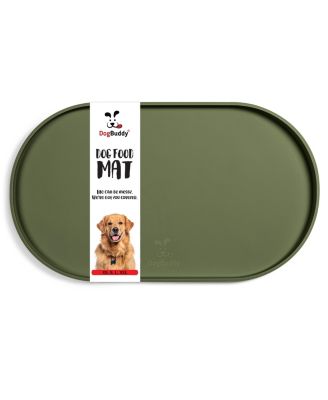 Oval Dog Food Mat/ Pet Placemat