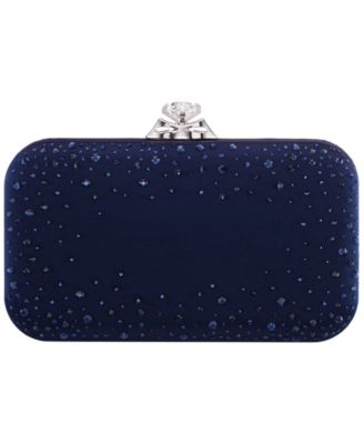 Lindsay Scatter Crystal Minaudiere Small Clutch Handbag