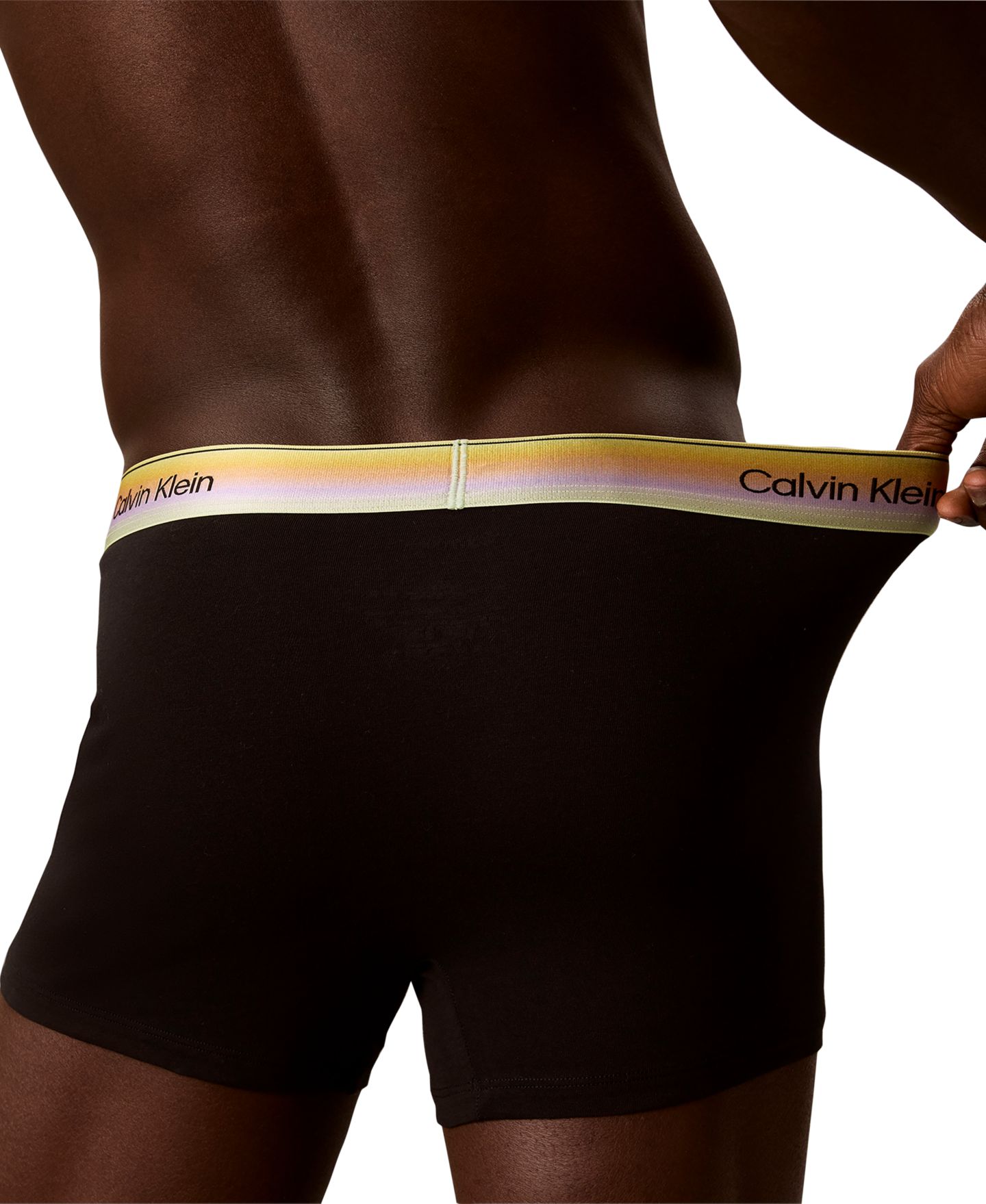 Бельё Classics для мужчин, хлопок, 1 шт. — Calvin Klein, цвет: Чёрный — фото 4