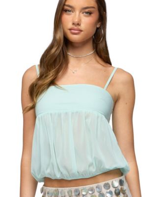 Women's Helena Chiffon Bubble Top