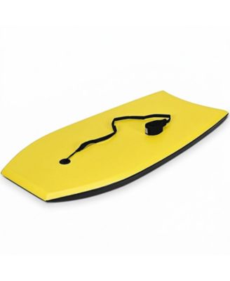 Super Lightweight Surfing Bodyboard with Leash and Comfortable
