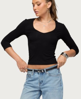 Women's Jamila Quarter Sleeve Top