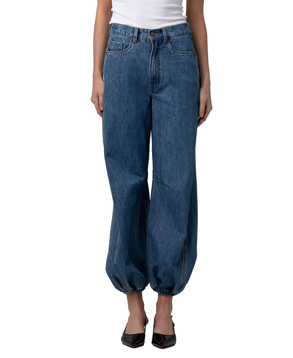 BLANK NYC Women's Mid-Rise-Jeans view 1 — MAYCSS fashion products