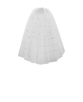 Women Sparkling Short Wedding Veil
