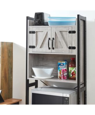 Yak About It Dorm Hutch Over the Fridge Organizer