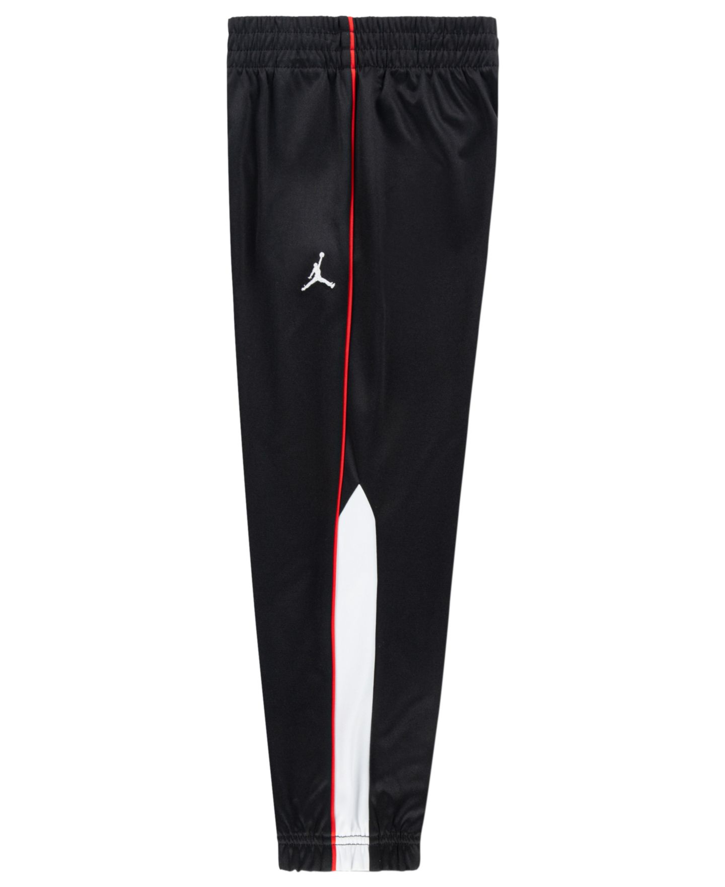 Комплект Jordan Tricot Color Piping Long-Sleeve Jacket and Pants, 2-Piece Set для мальчиков, цвет: Чёрный — фото 3